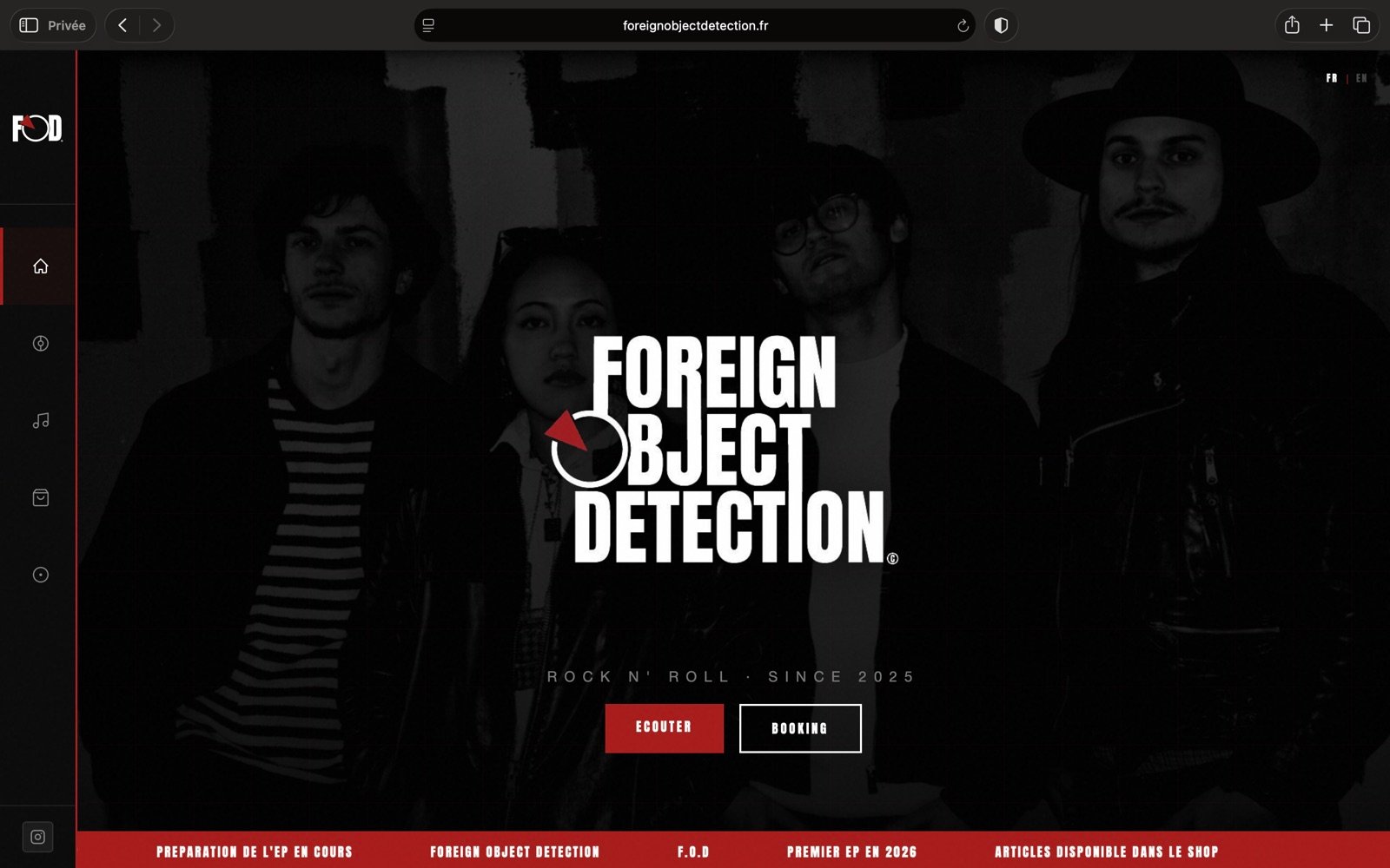 Capture du site Foreign Object Detection avec SCOPIOS intégré